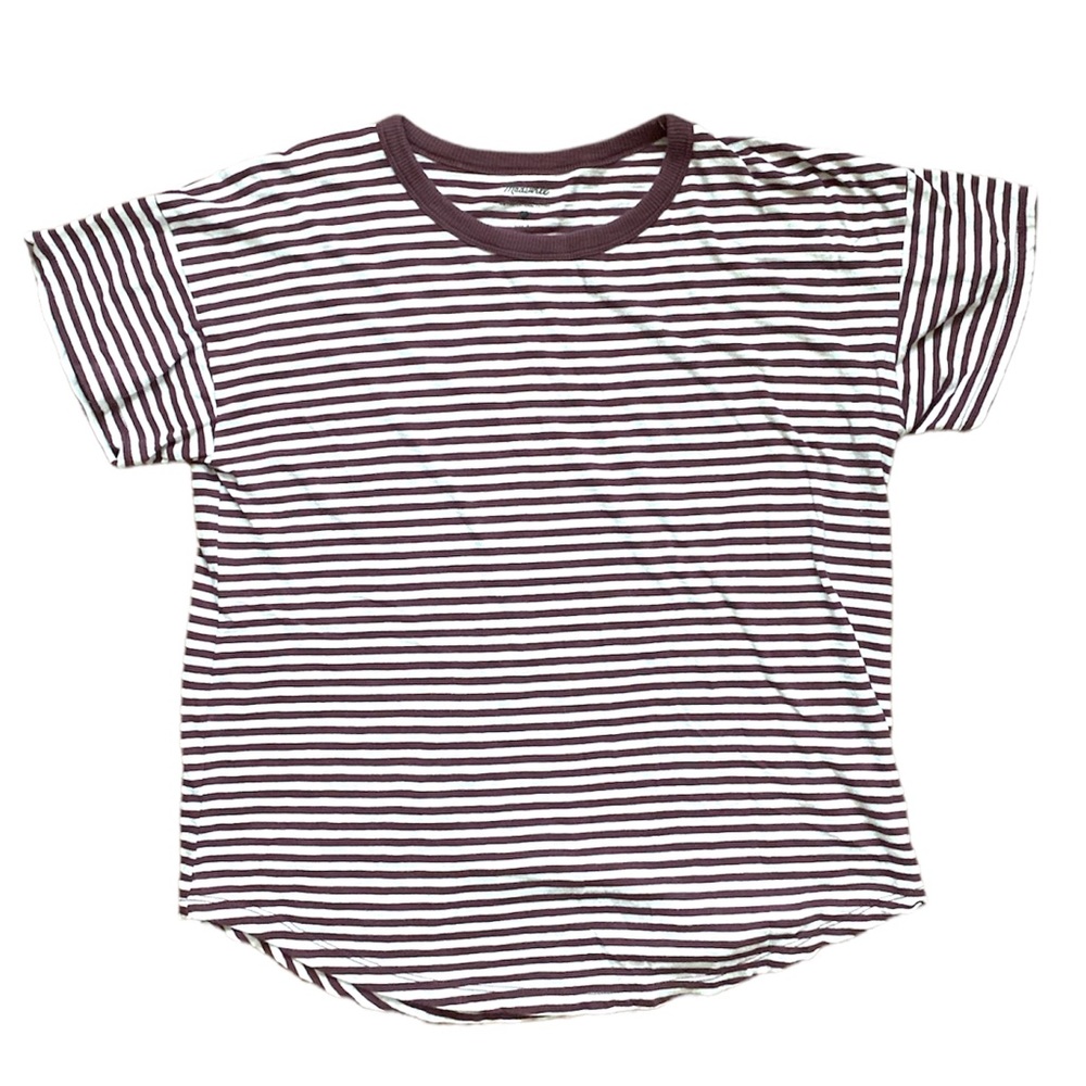 Madewell Whisper Cotton Rib-Crewneck Tee
